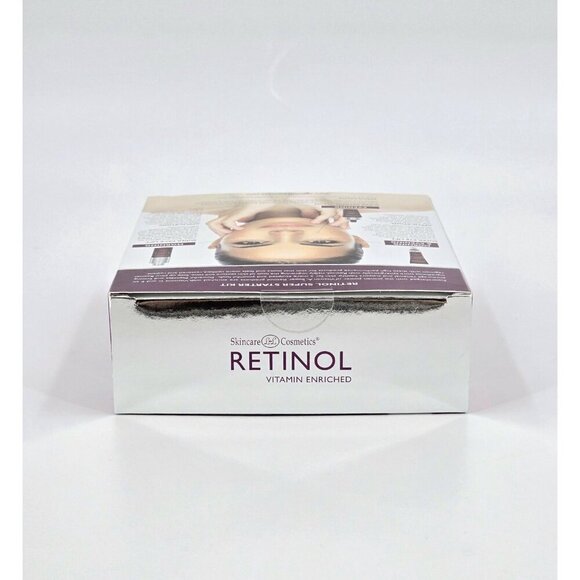 Retinol Super Starter Kit Supercharge Vitamin A Sample Sizes Skincare Cosmetics - Picture 8 of 9